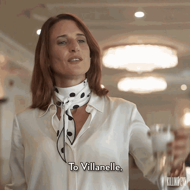 To Villanelle The Keeper Camille Cottin GIF - To Villanelle The Keeper Camille Cottin Hekene GIFs