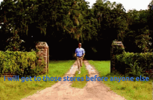 Running I Will Get Those Stores GIF - Running I Will Get Those Stores Before Anyone Else GIFs