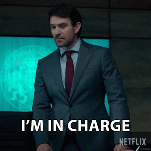 Im In Charge Adam Lawrence GIF