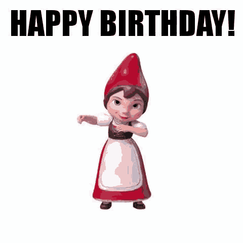 Dance Happy Birthday GIF - Dance Happy Birthday Gnome GIFs