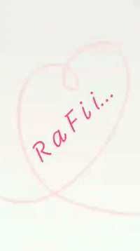 Name Rafii GIF - Name Rafii Love GIFs