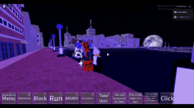 a screenshot of a video game that says block run on the bottom