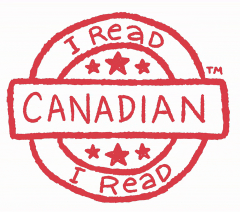 a red stamp that says des livres canadaiens pour moi