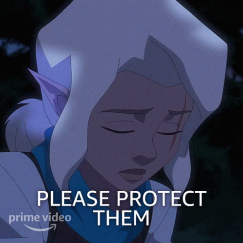 Please Protect Them Pike Trickfoot GIF - Please Protect Them Pike Trickfoot Ashley Johnson GIFs