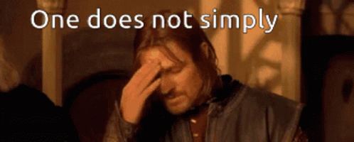 One Does Not Simply Facepalm GIF - One Does Not Simply Facepalm Mordor GIFs