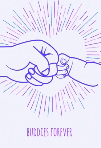 Fathers Day Buddies Foreve GIF - Fathers Day Buddies Foreve Fist Bump GIFs