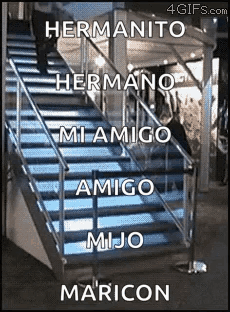 Stairs Fall GIF