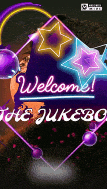 a sign that says welcome to the jukebox