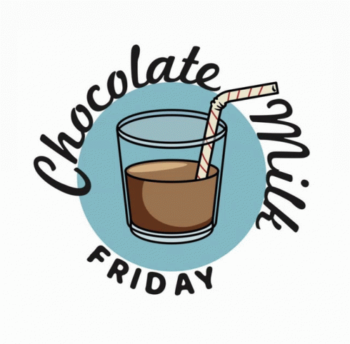 Chocolate Milk Friday Little Bits Of Real Food GIF - Chocolate Milk Friday Little Bits Of Real Food Chocolate Milk GIFs