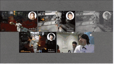 a screenshot of a video game shows a woman with a sword and a man with a gun