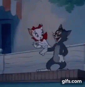 Tom Jerry GIF - Tom Jerry Love GIFs