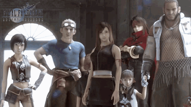 Were Here For You Yuffie Kisaragi GIF - Were Here For You Yuffie Kisaragi Cid Highwind GIFs
