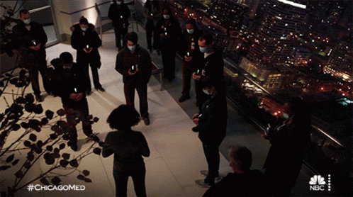 Mourning Chicago Med GIF - Mourning Chicago Med Paying Respects GIFs