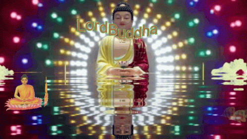 Lord Buddha Water GIF