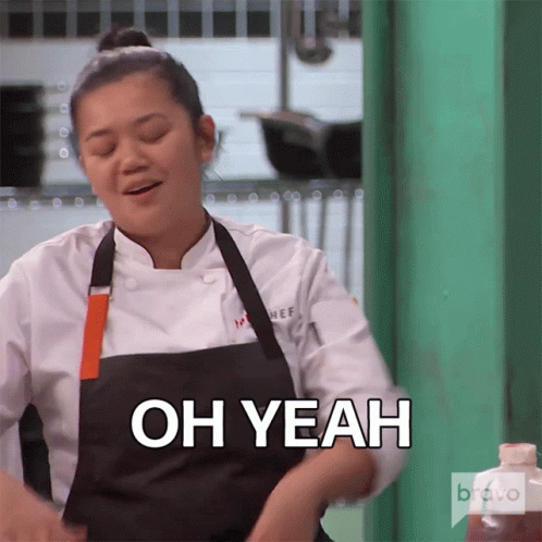 Oh Yeah Top Chef GIF - Oh Yeah Top Chef Pumped GIFs