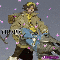 a picture of a person with the name yipepe