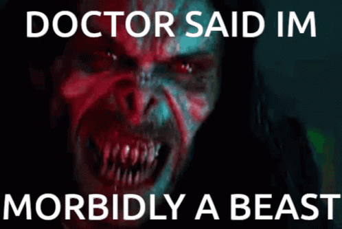 Doctor Morbius GIF - Doctor Morbius Morbidly A Beast GIFs