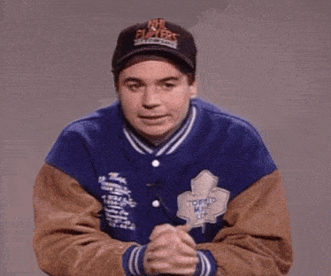 Toronto Maple Leafs Mike Myers GIF - Toronto Maple Leafs Mike Myers Upset GIFs