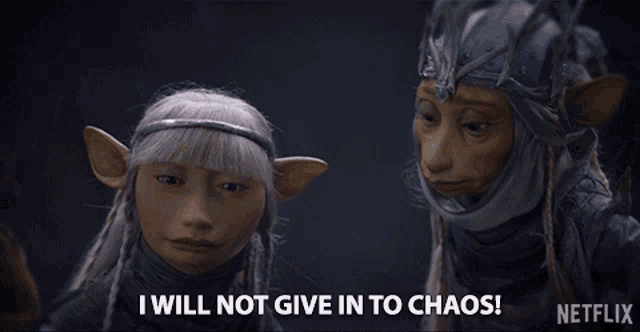 I Will Not Give In To Chaos Determined GIF - I Will Not Give In To Chaos Determined Confident GIFs