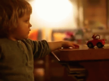 The Dark Side Is Strong With This One GIF - Evil Baby Kid GIFs