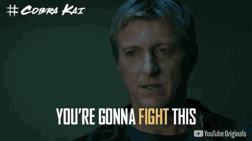 a man says " you 're gonna fight this " on a youtube advertisement