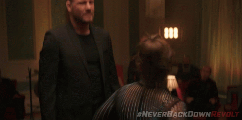 Face Punch Michael Bisping GIF - Face Punch Michael Bisping Never Back Down Revolt GIFs