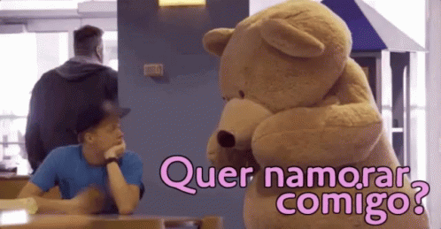 Quer Namorar Comigo? Urso / Ursinho / Romântico / Flor GIF - Romantic Teddy Bear Be Mine GIFs