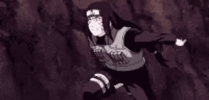 a cartoon character is flying through the air with his arms outstretched in a dark room .