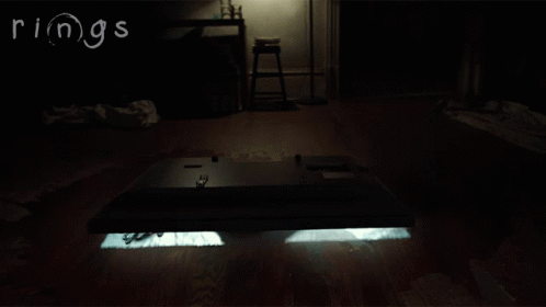 Going Out From Television Rings GIF - Going Out From Television Rings Coming Out GIFs