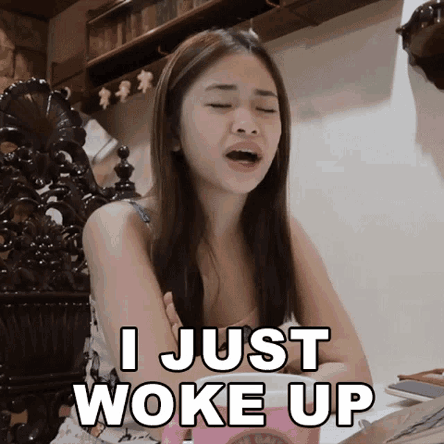 I Just Woke Up Sophia Zionne GIF