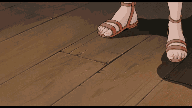a cartoon drawing of a woman walking with a bag