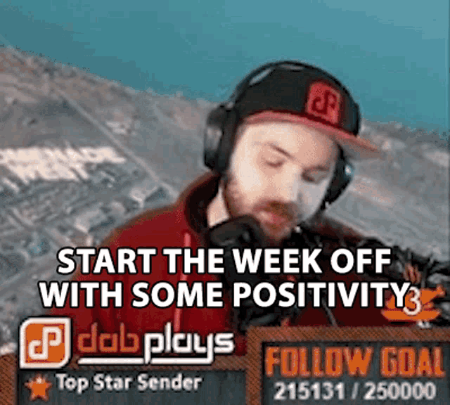 Start The Week Off With Some Positivity Dab Plays GIF - Start The Week Off With Some Positivity Dab Plays Have A Great Day GIFs