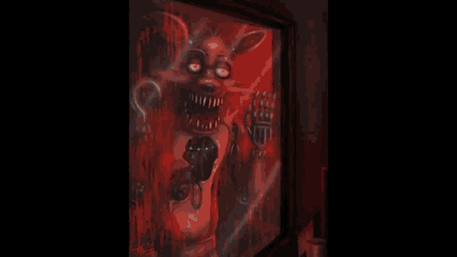 a painting of a monster with the words " fuck this shit im out " on the bottom