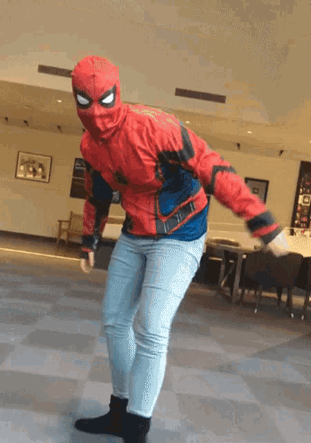 Spider Man Dance GIF - Spider Man Dance Pose GIFs