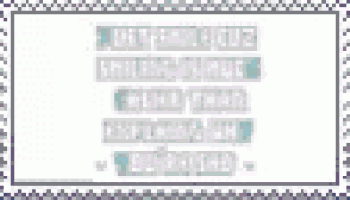 a blurred image of a quote on a white background with a border .