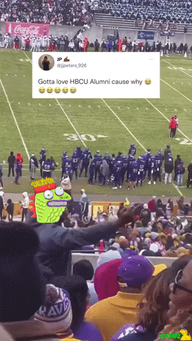 a tweet from @jppeters926 shows a football game being played