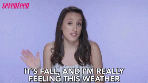 Its Fall Feeling The Weather GIF - Its Fall Feeling The Weather Enjoying The Weather GIFs