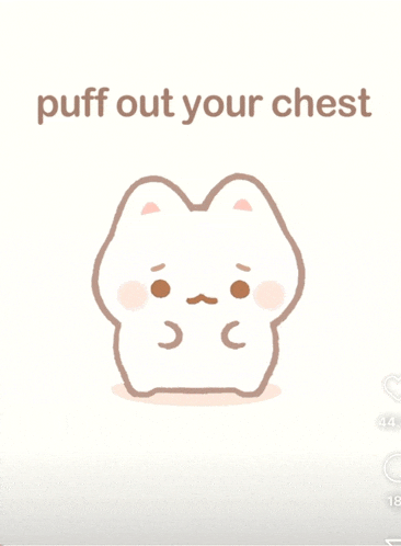 a drawing of a cat wrapped in a pink blanket with the words just take your time