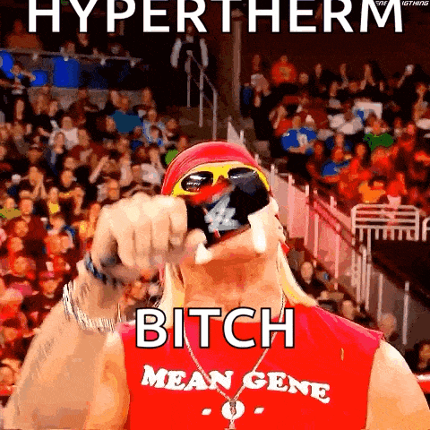 Hulk Hogan Mic Drop GIF