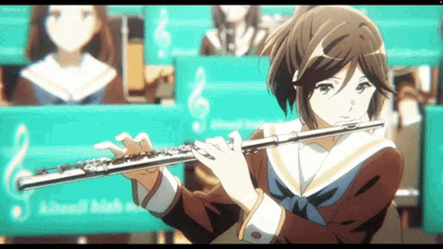Nozomi Kasaki GIF - Nozomi Kasaki Flute GIFs
