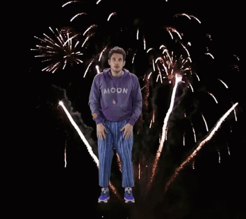 John Mayer Fireworks GIF - John Mayer Fireworks Jump GIFs