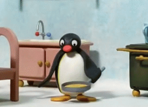 Pingu Cooking GIF - Pingu Cooking Pancakes GIFs