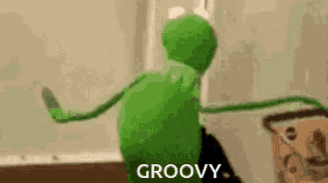 Frog Puppet GIF - Frog Puppet Groovy GIFs