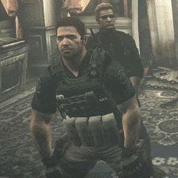 two men in military uniforms are crawling on the floor