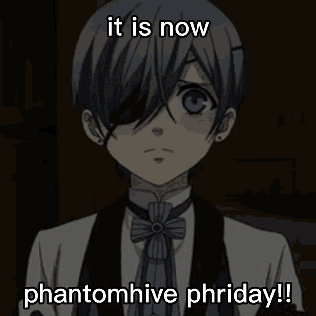 Ciel Phantomhive Phantomhive Phirday GIF - Ciel Phantomhive Phantomhive Phirday Kuroshitsuji GIFs