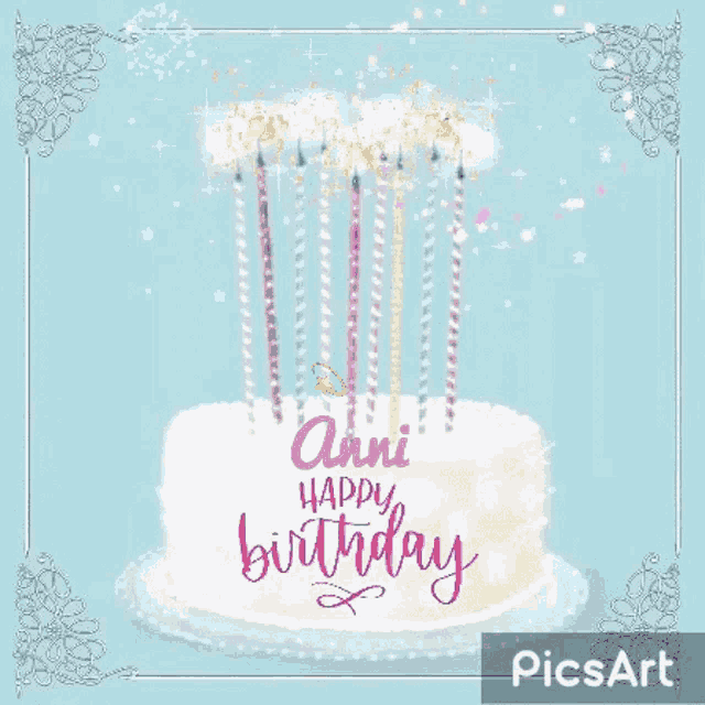 Happy Birthday Anni GIF - Happy Birthday Anni GIFs