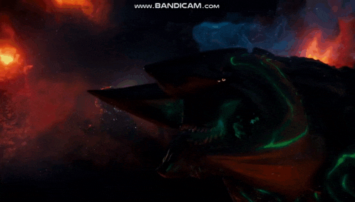 a video of a monster with the website www.bandicam.com displayed