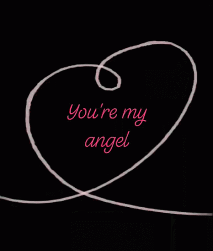 You Are My Angel Love You GIF - You Are My Angel Love You Heart GIFs