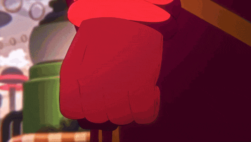 a person 's hand is holding a purple glowing object