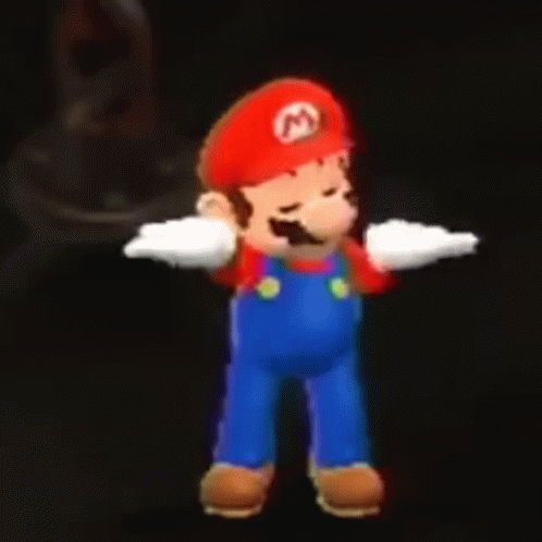Mario Shrug GIF - Mario Shrug Shrug Shoulders GIFs